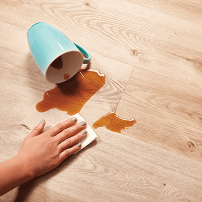 Adhesive LVT